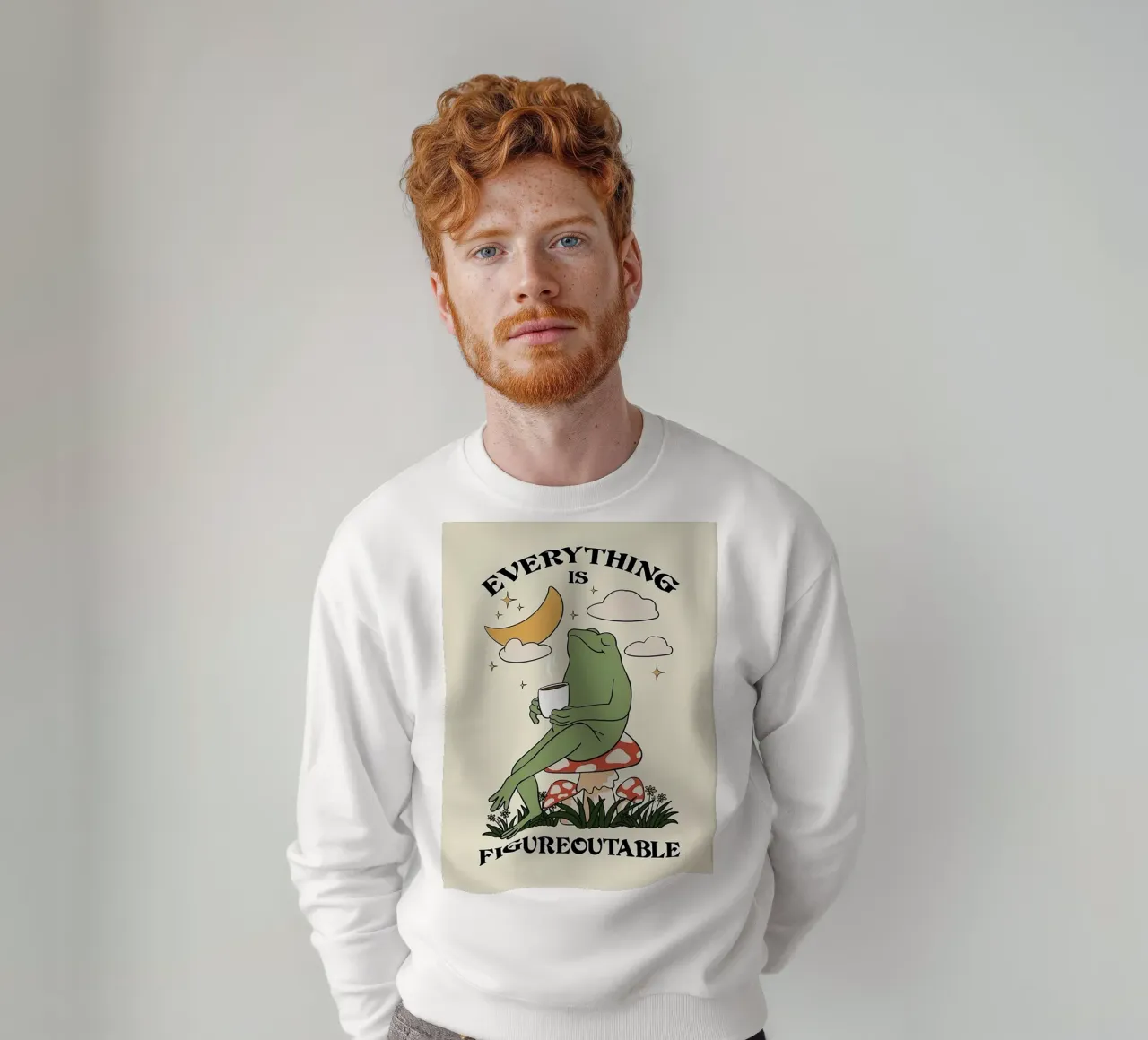 Todo es imaginable sudadera de Jasonheeran