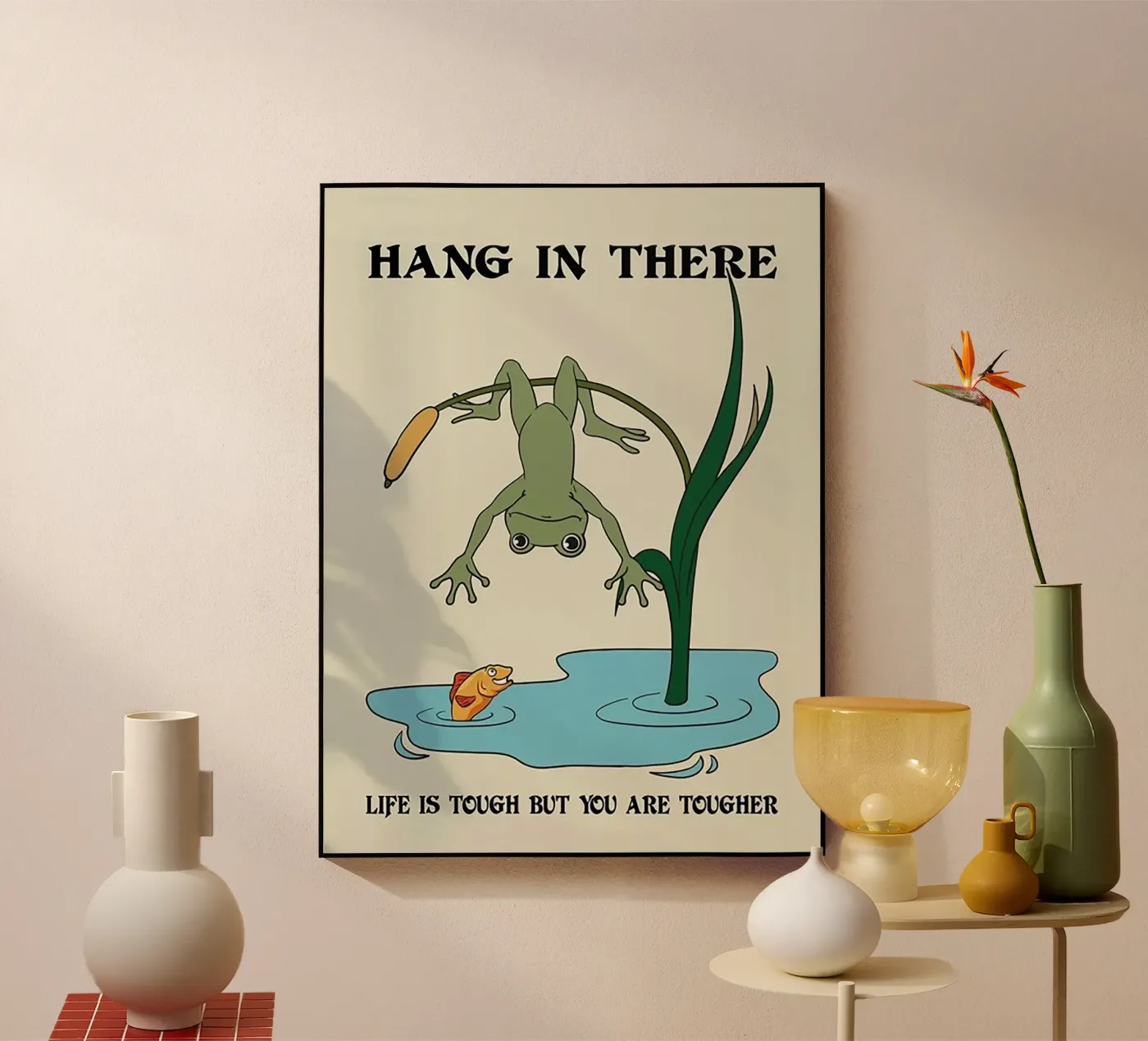 Hang In There plexiglas de Jasonheeran