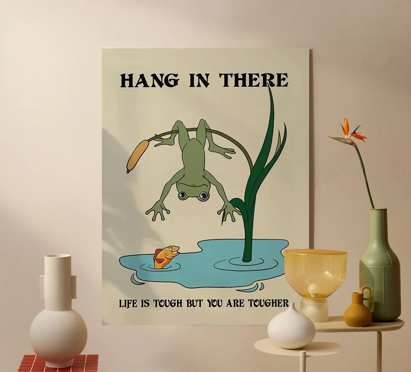 Hang In There plexiglas de Jasonheeran