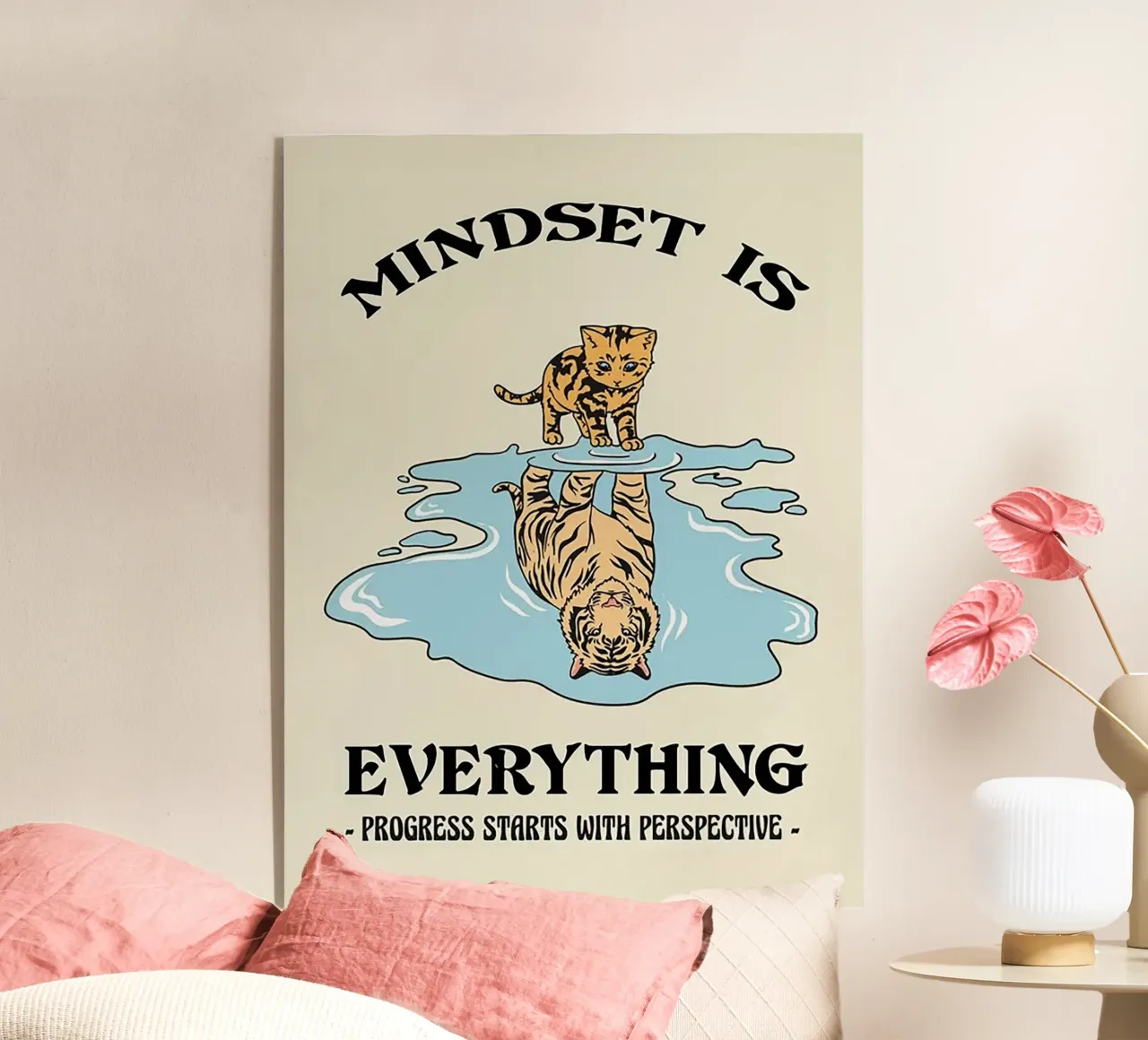 Mindset is Everything acrylic glass by Jasonheeran