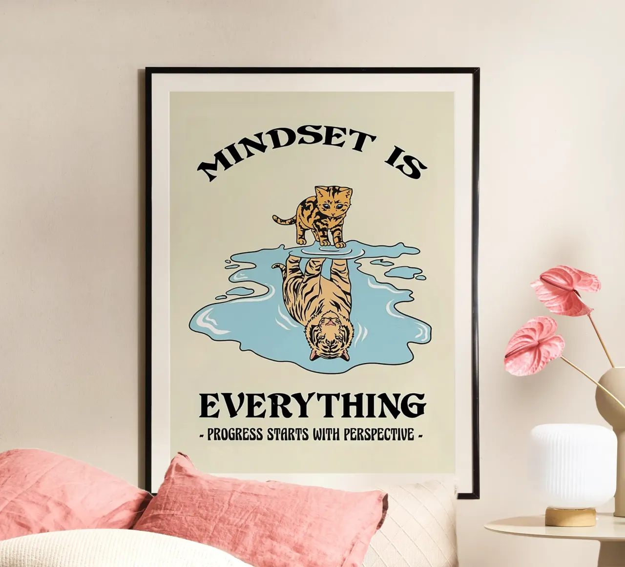 Mindset is Everything poster by Jasonheeran