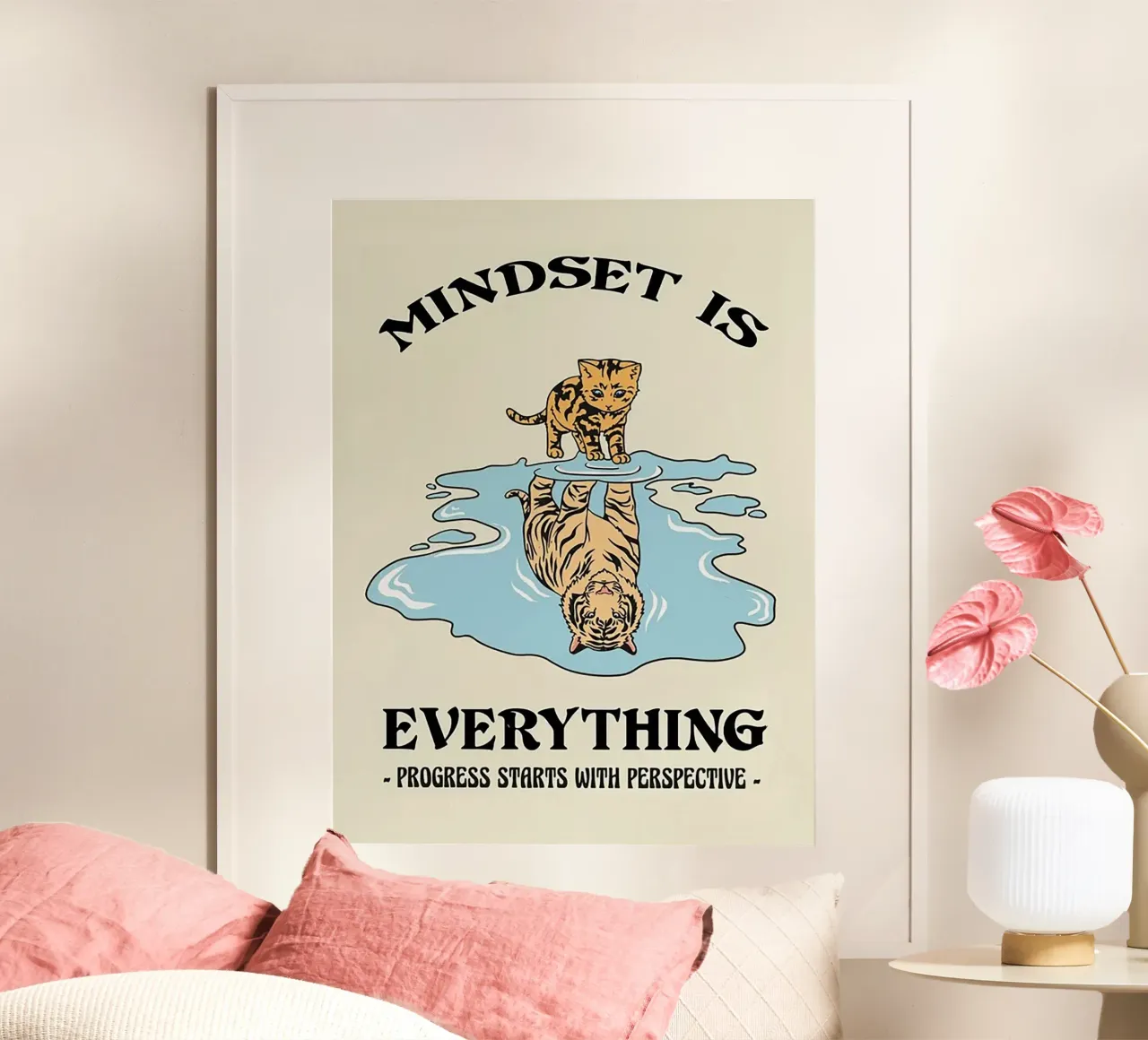 Mindset is Everything poster by Jasonheeran