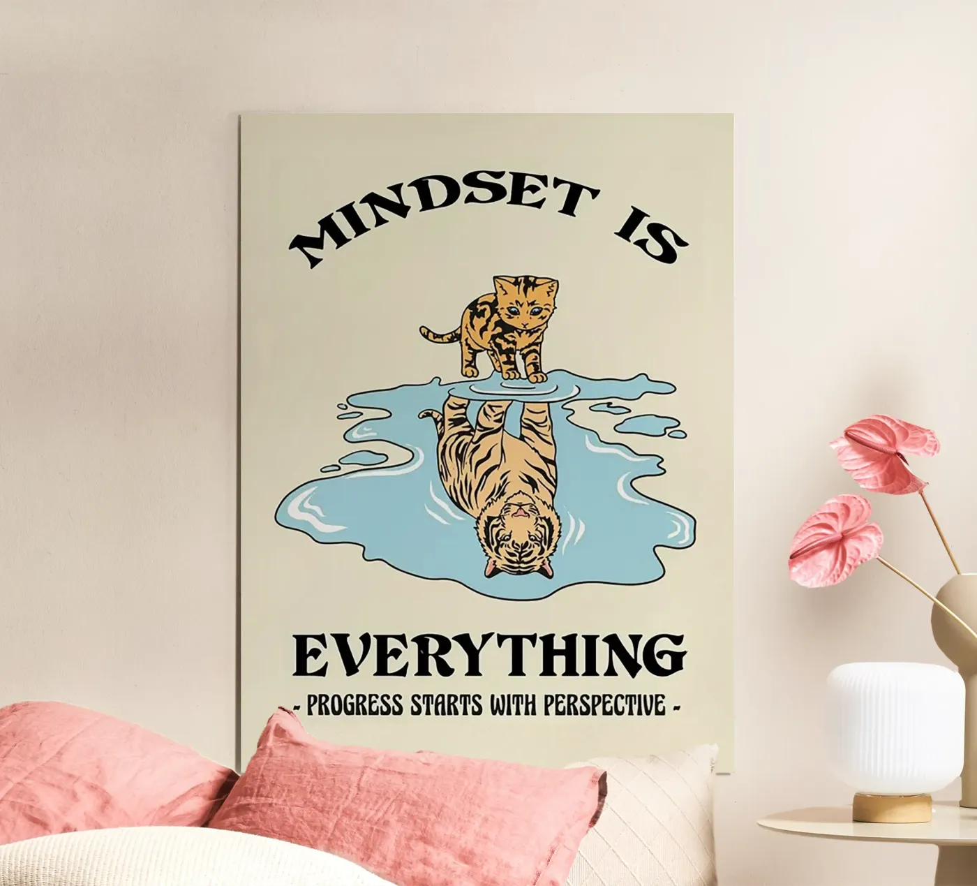 Mindset is Everything poster by Jasonheeran