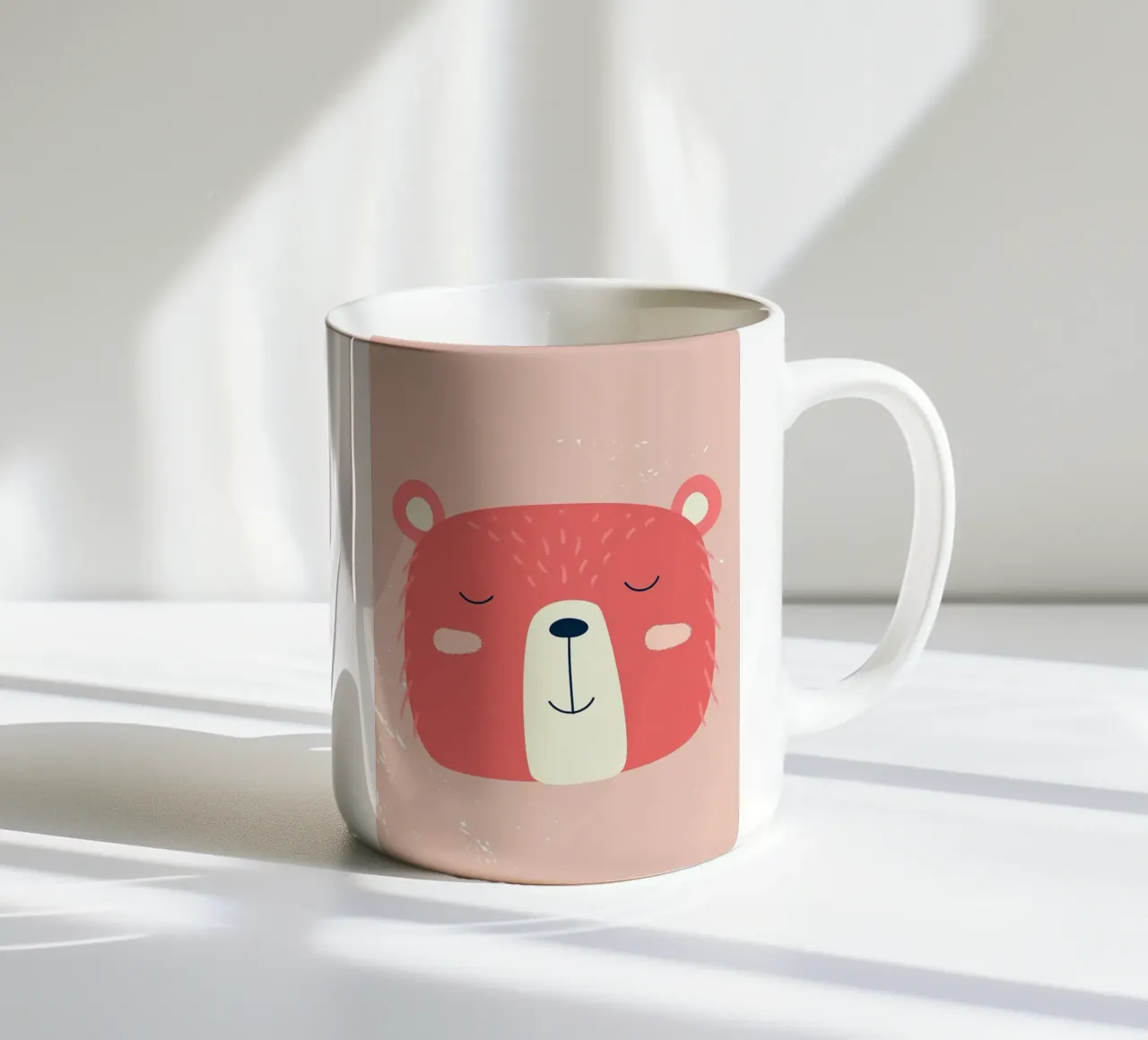 Camera dei bambini carina tazza in ceramica da apple crumble