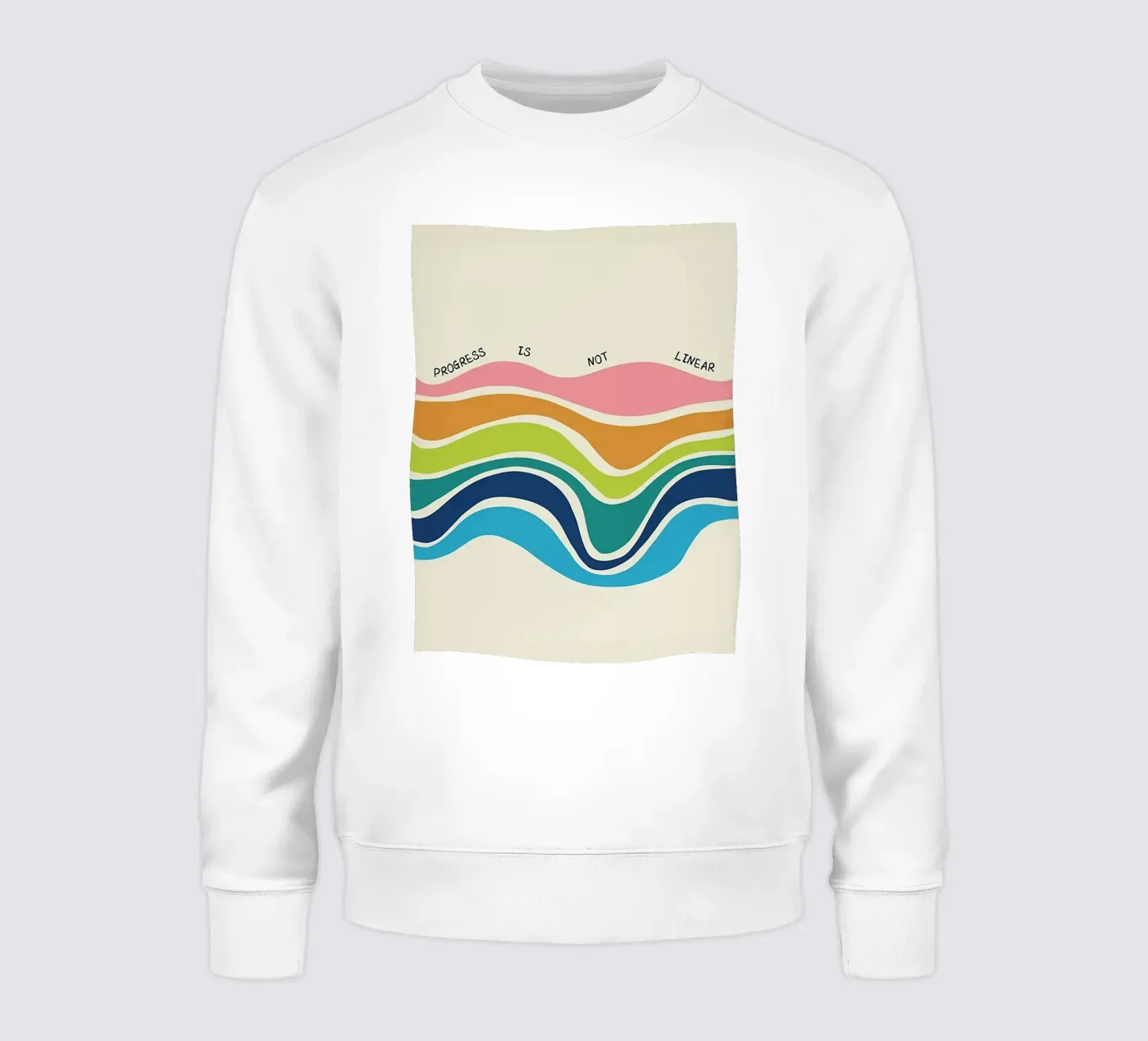 Il progresso non è lineare felpa da Jasonheeran