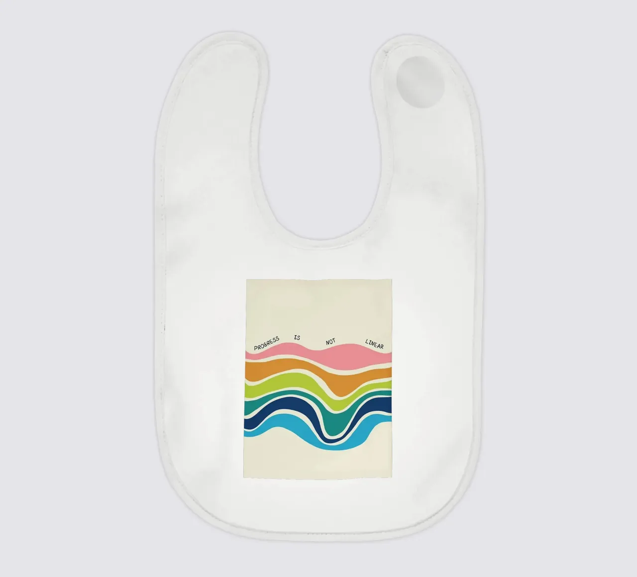 Il progresso non è lineare bavaglino da Jasonheeran