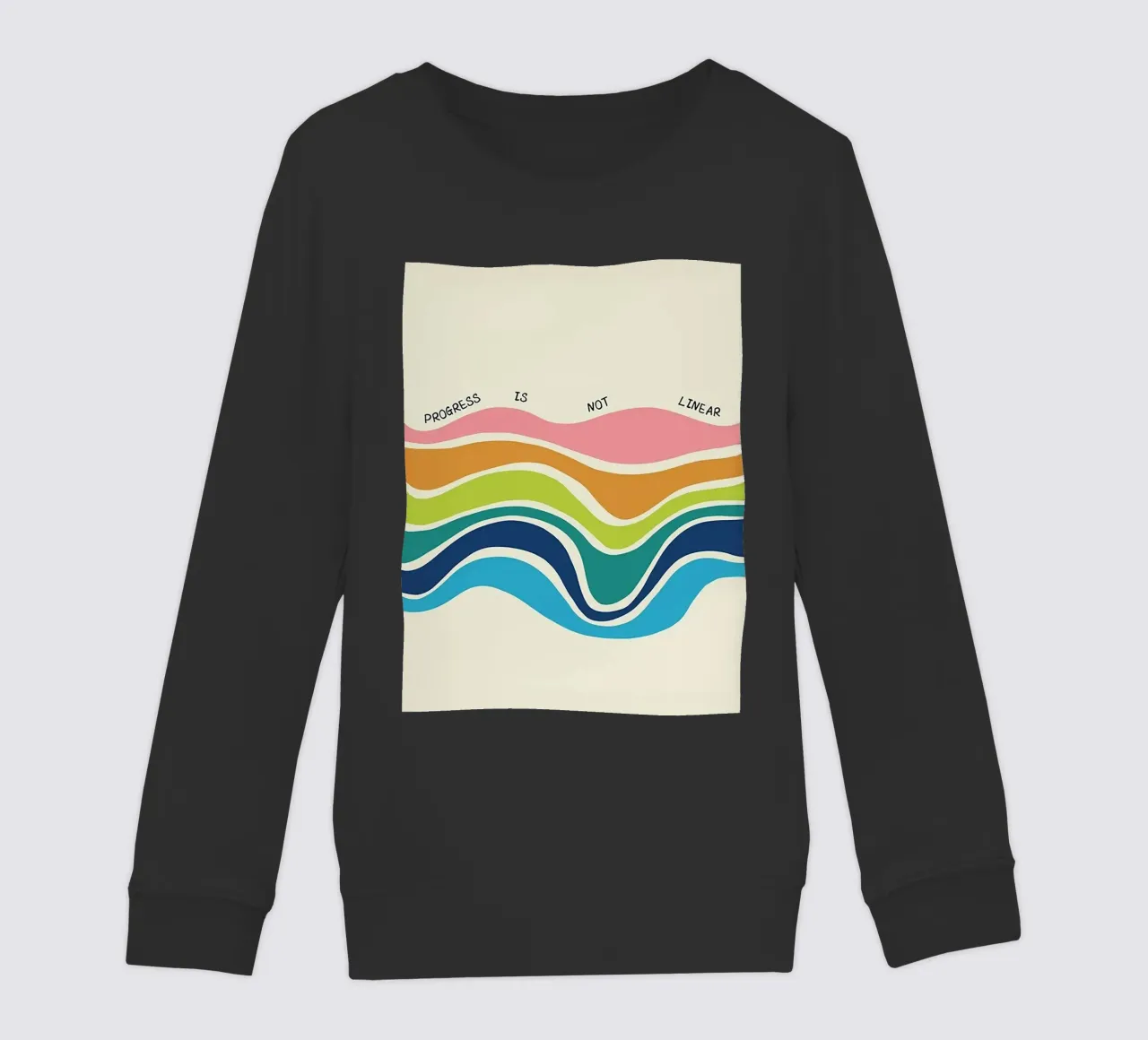 Il progresso non è lineare felpa bambino da Jasonheeran