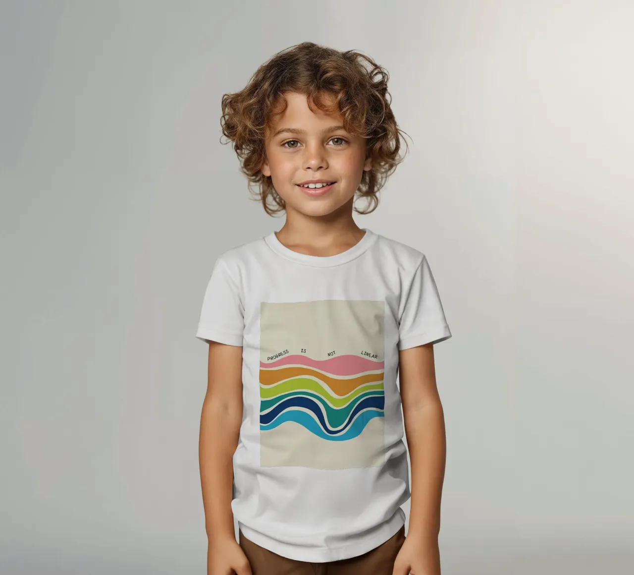 Progress Is Not Linear t-shirt bambini da Jasonheeran