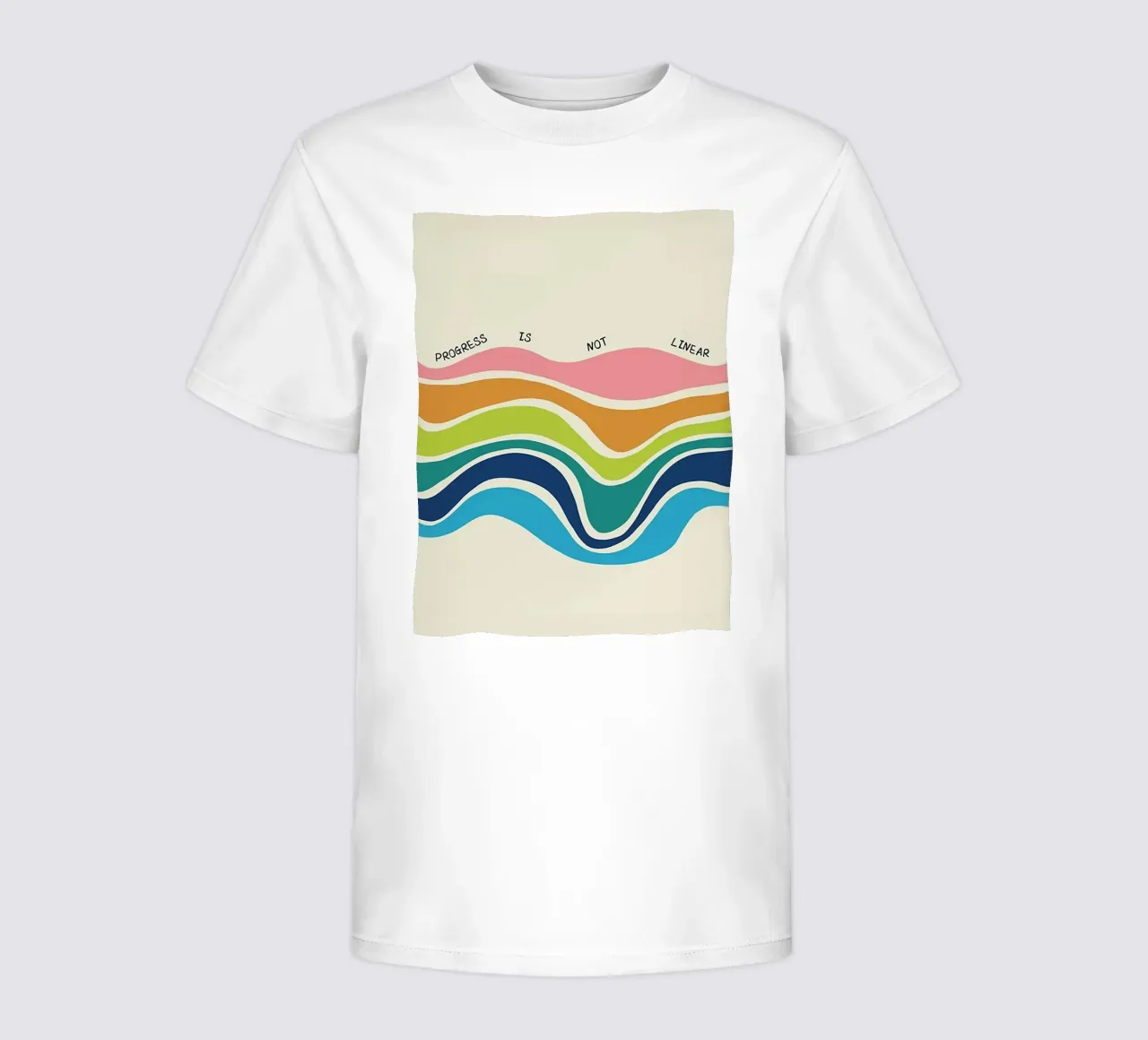 Il progresso non è lineare t-shirt bambini da Jasonheeran