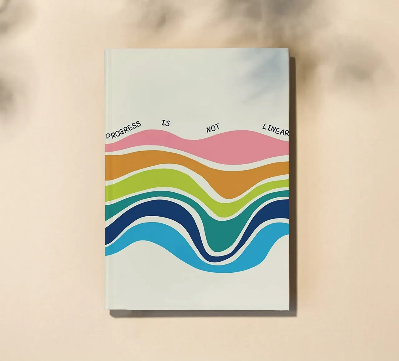 Le progrès n'est pas linéaire carnet de notes de Jasonheeran