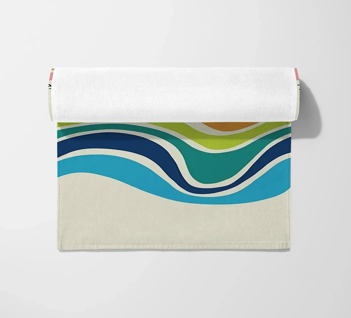 Progress Is Not Linear beach towel by Jasonheeran