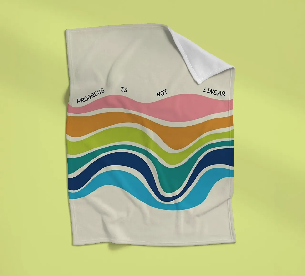 Il progresso non è lineare coperta in pile da Jasonheeran