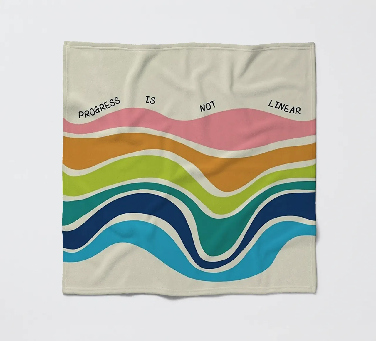 Il progresso non è lineare coperta in pile da Jasonheeran