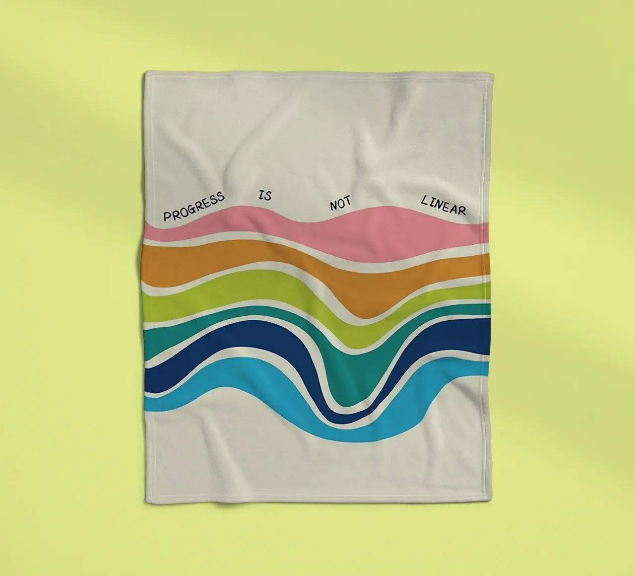 Il progresso non è lineare coperta in pile da Jasonheeran