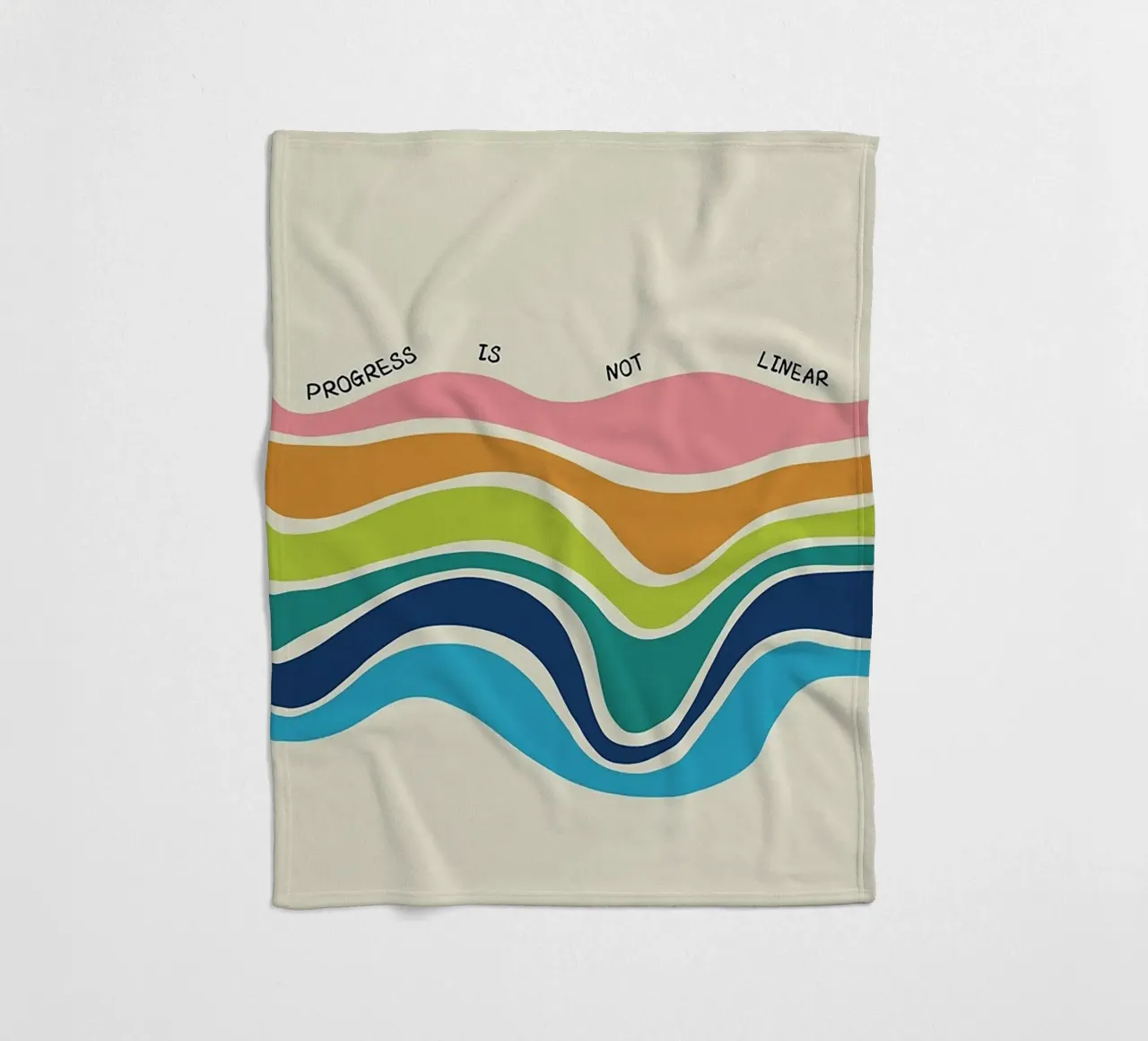 Il progresso non è lineare coperta in pile da Jasonheeran