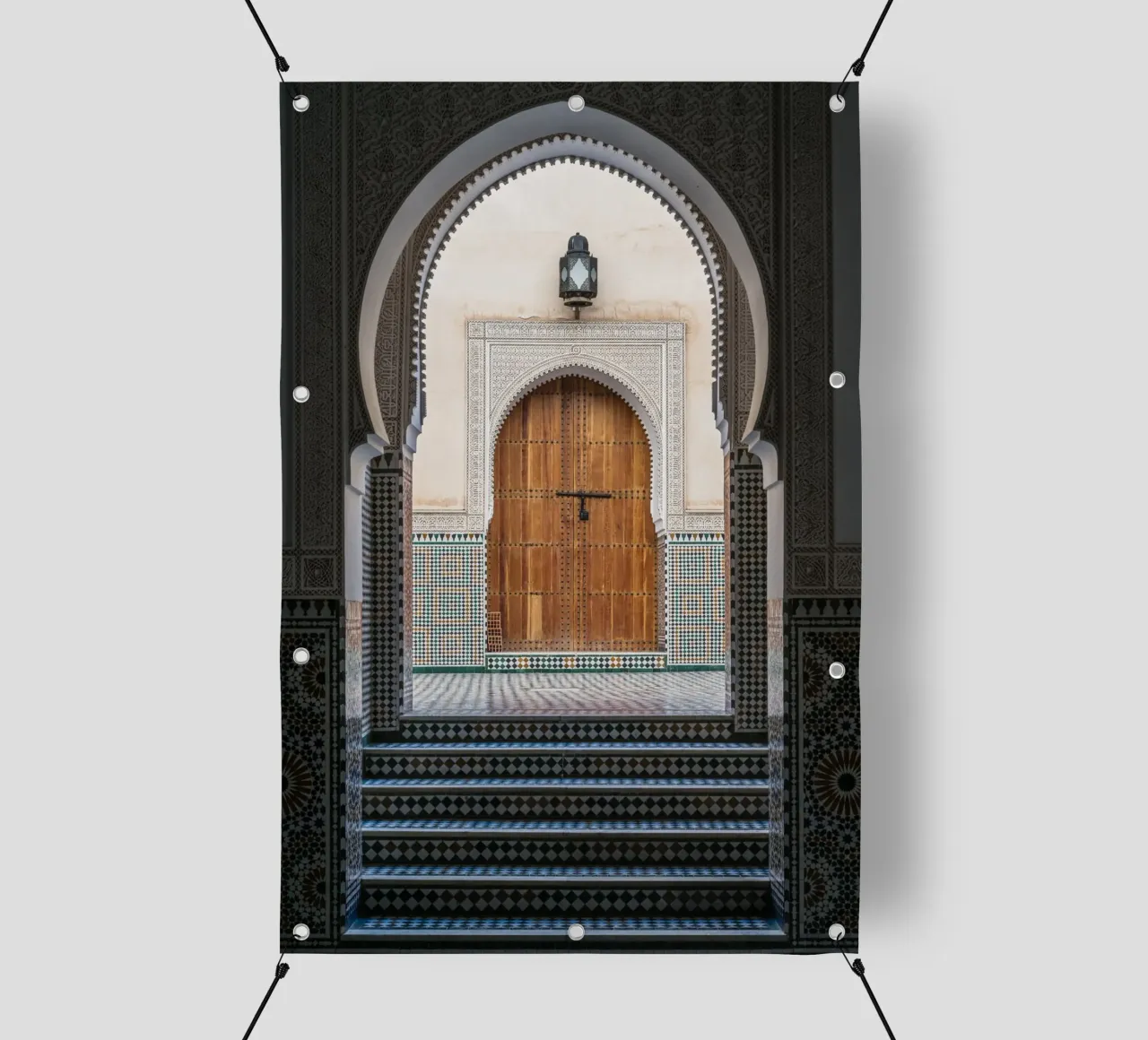 Moroccan architecture telo in pvc da photolovers