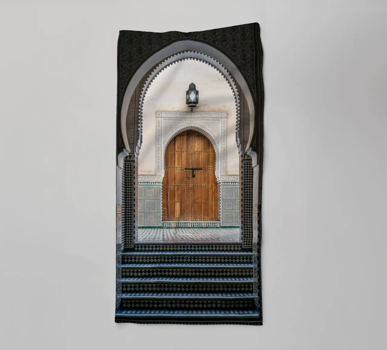 Moroccan architecture asciugamano da bagno da photolovers
