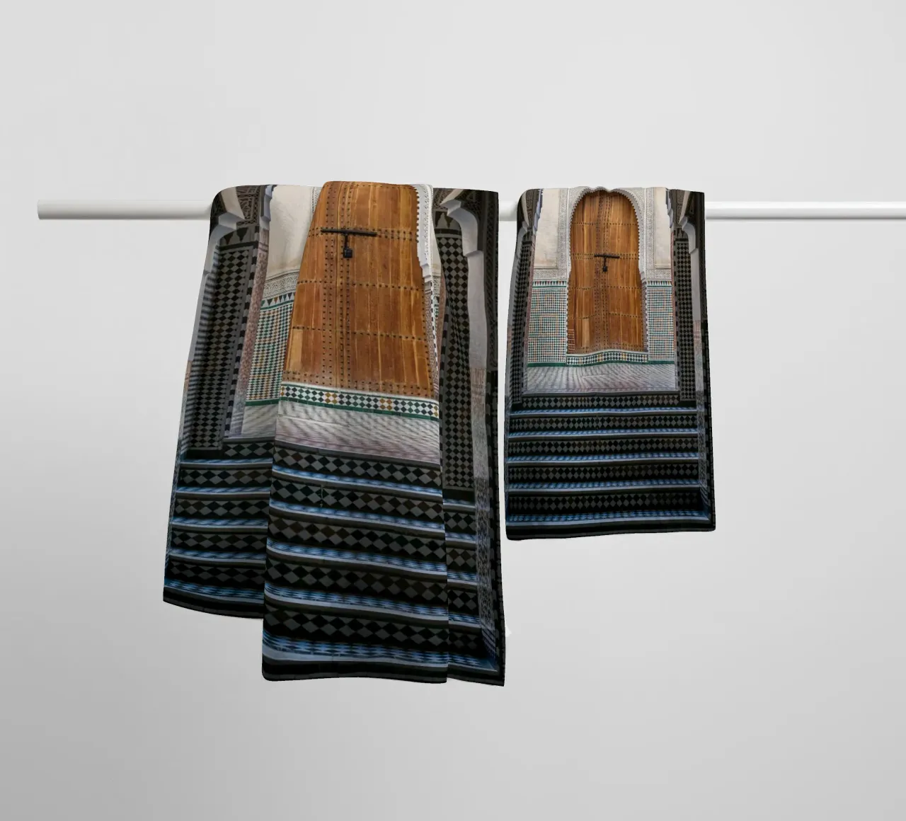 Moroccan architecture asciugamano da bagno da photolovers