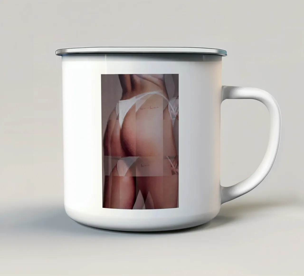 femminile tazza in smalto da dekonstruktiv