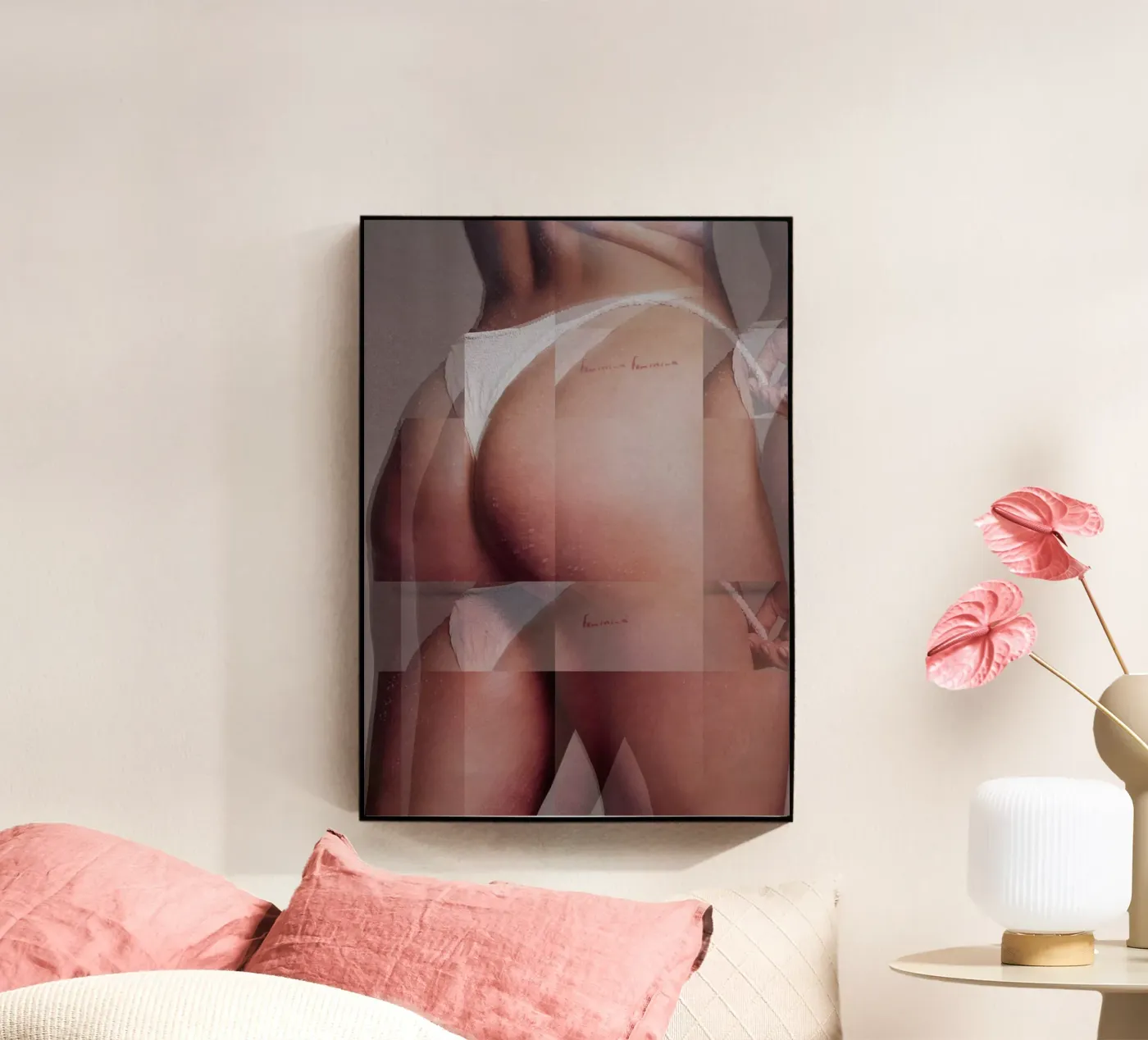 female plexiglass da dekonstruktiv