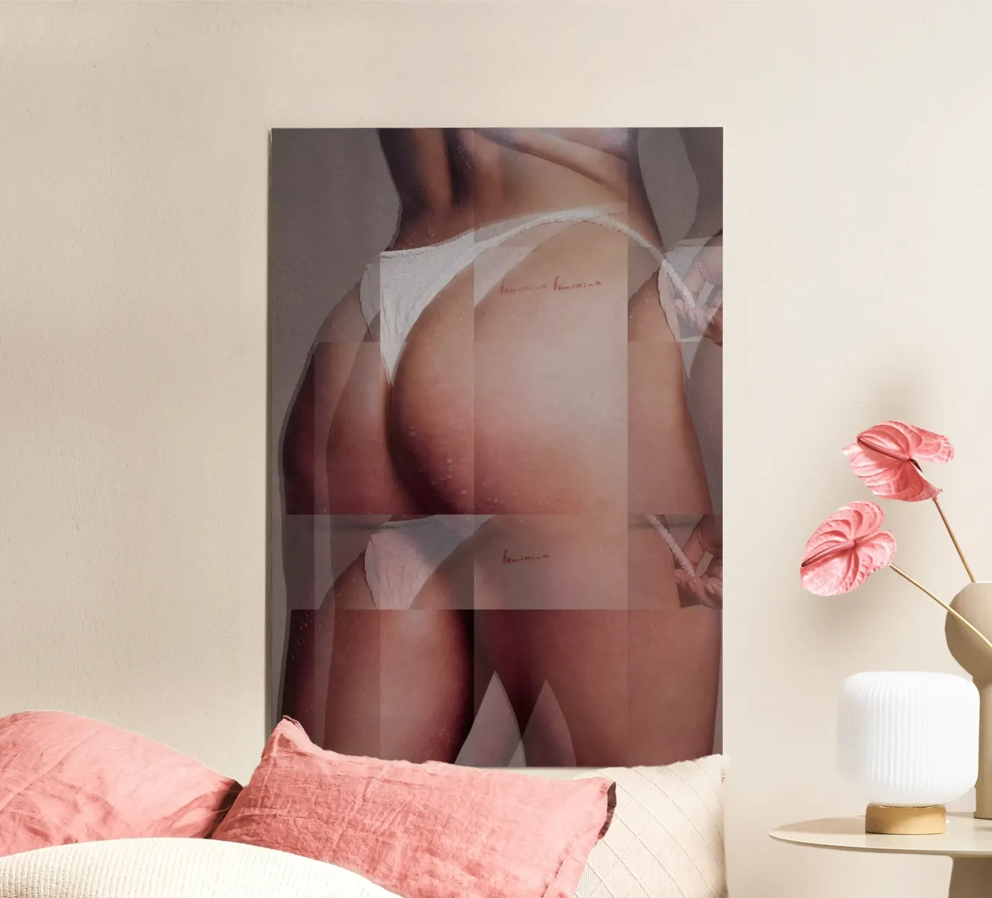 vrouw poster van dekonstruktiv