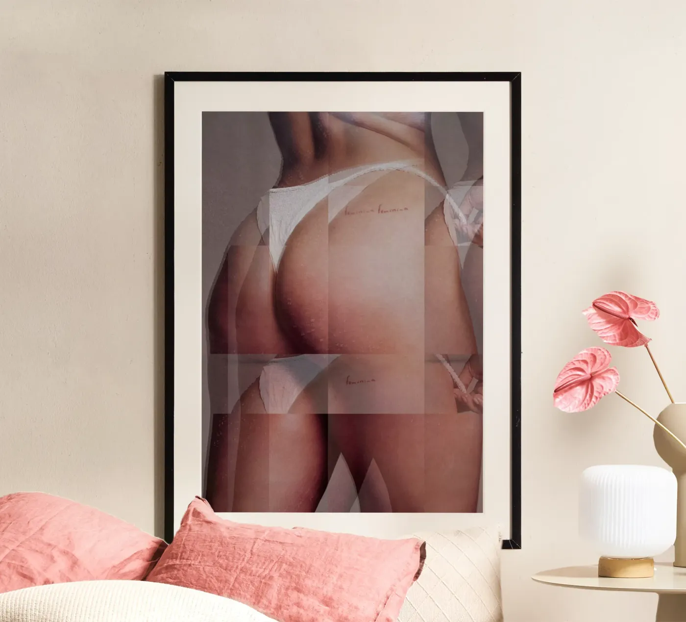 vrouw poster van dekonstruktiv