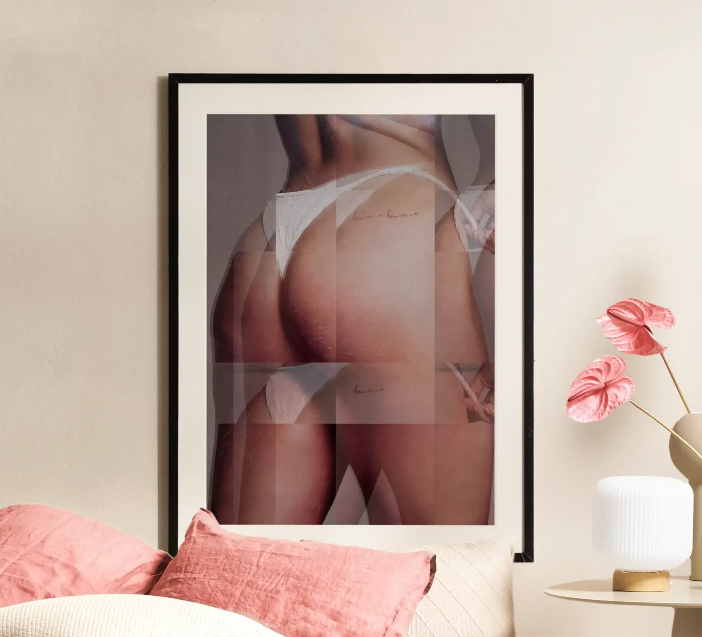 weiblich Poster von dekonstruktiv