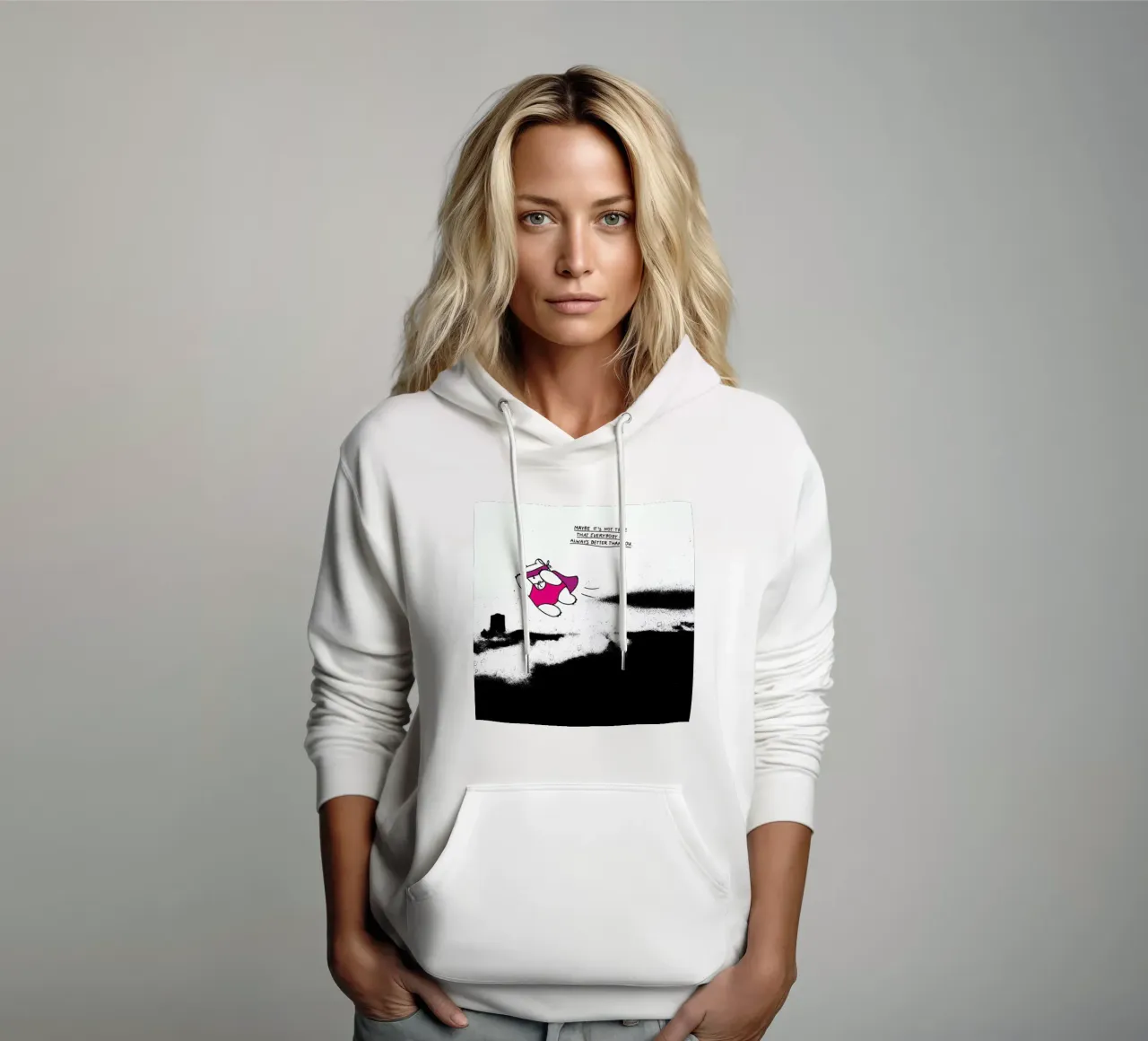 Always Better felpa con cappuccio da Herzette