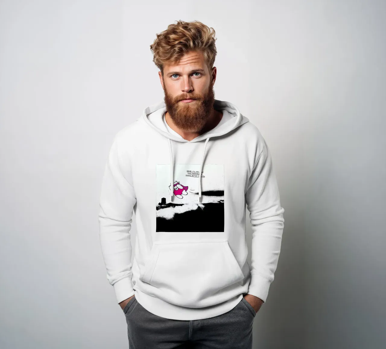 Always Better felpa con cappuccio da Herzette