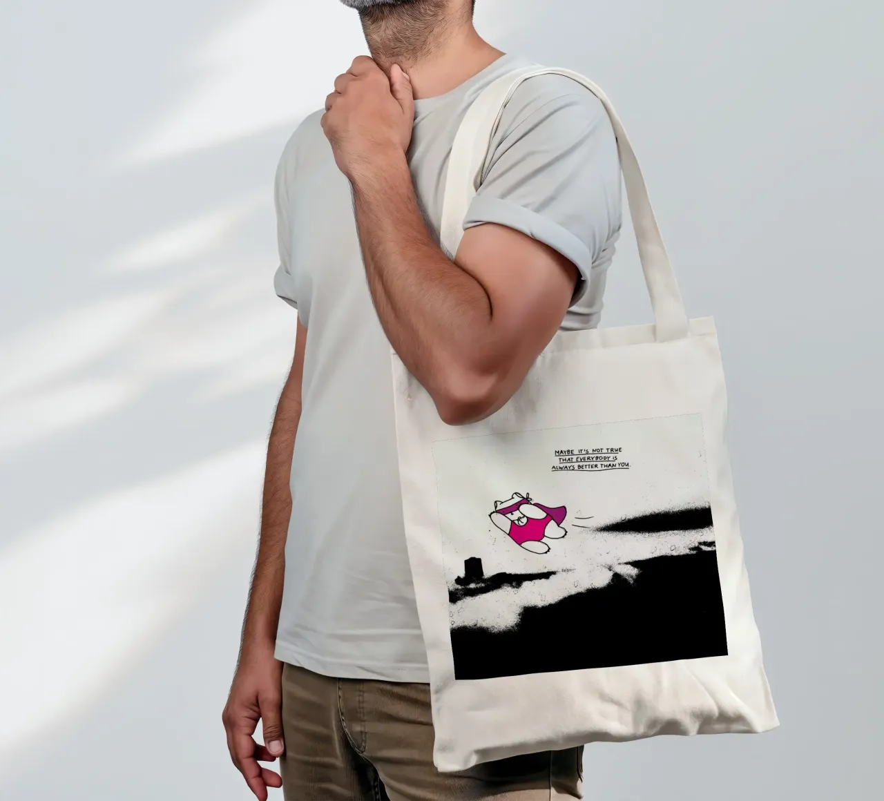 Always Better borsa in juta da Herzette