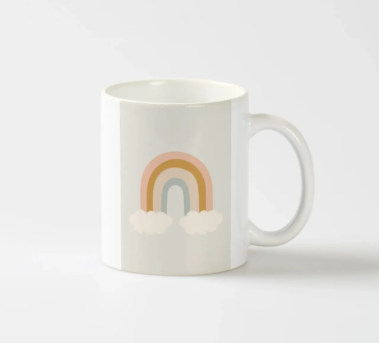 Carino l'arcobaleno tazza in ceramica da kakaka