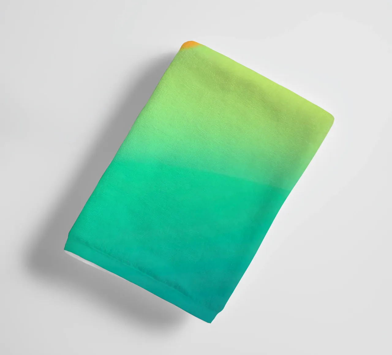 Luce liquida | Onde astratte di colore digitale asciugamano da bagno da Autofocus