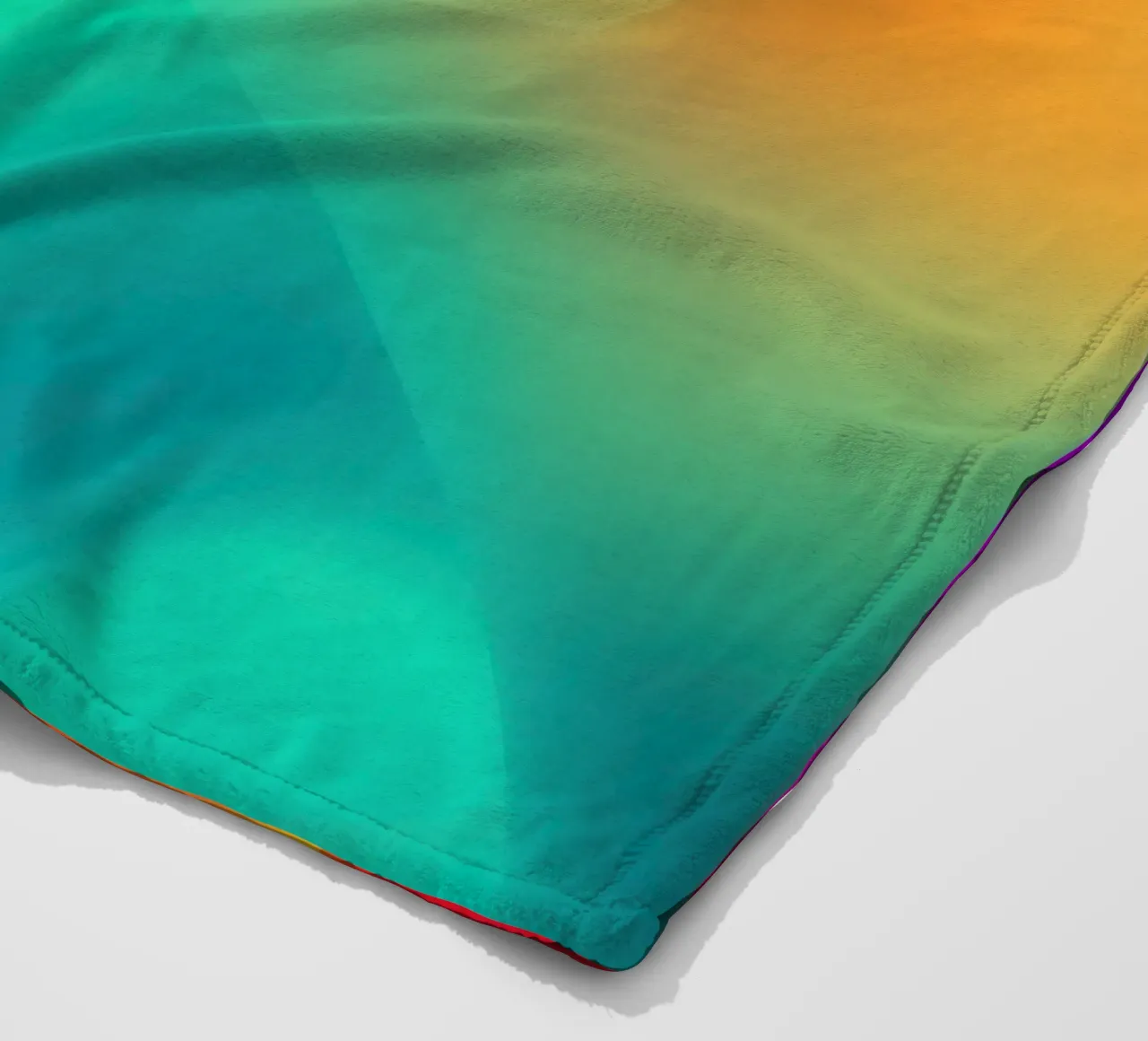 Luce liquida | Onde astratte di colore digitale coperta in pile da Autofocus
