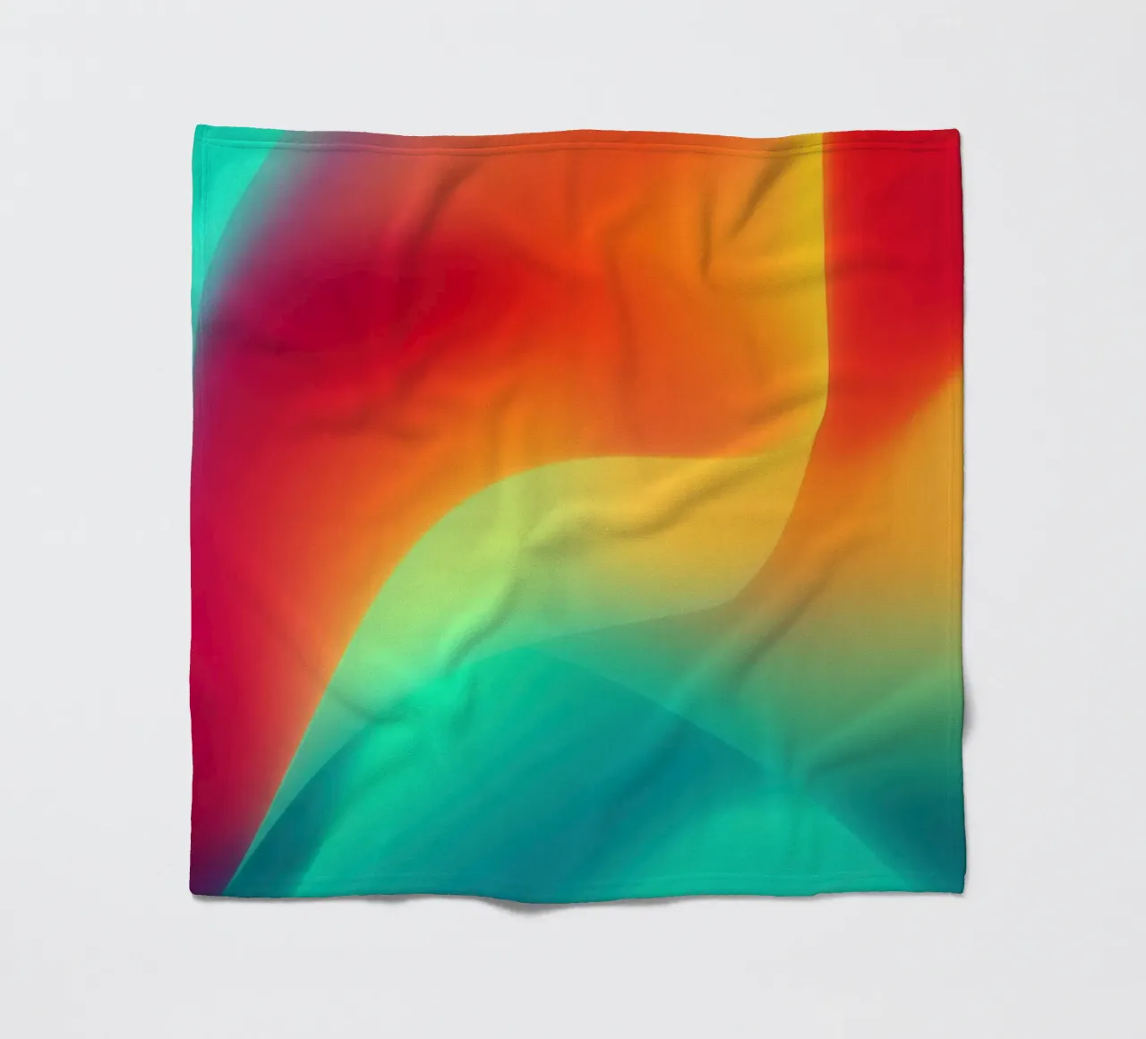 Luce liquida | Onde astratte di colore digitale coperta in pile da Autofocus