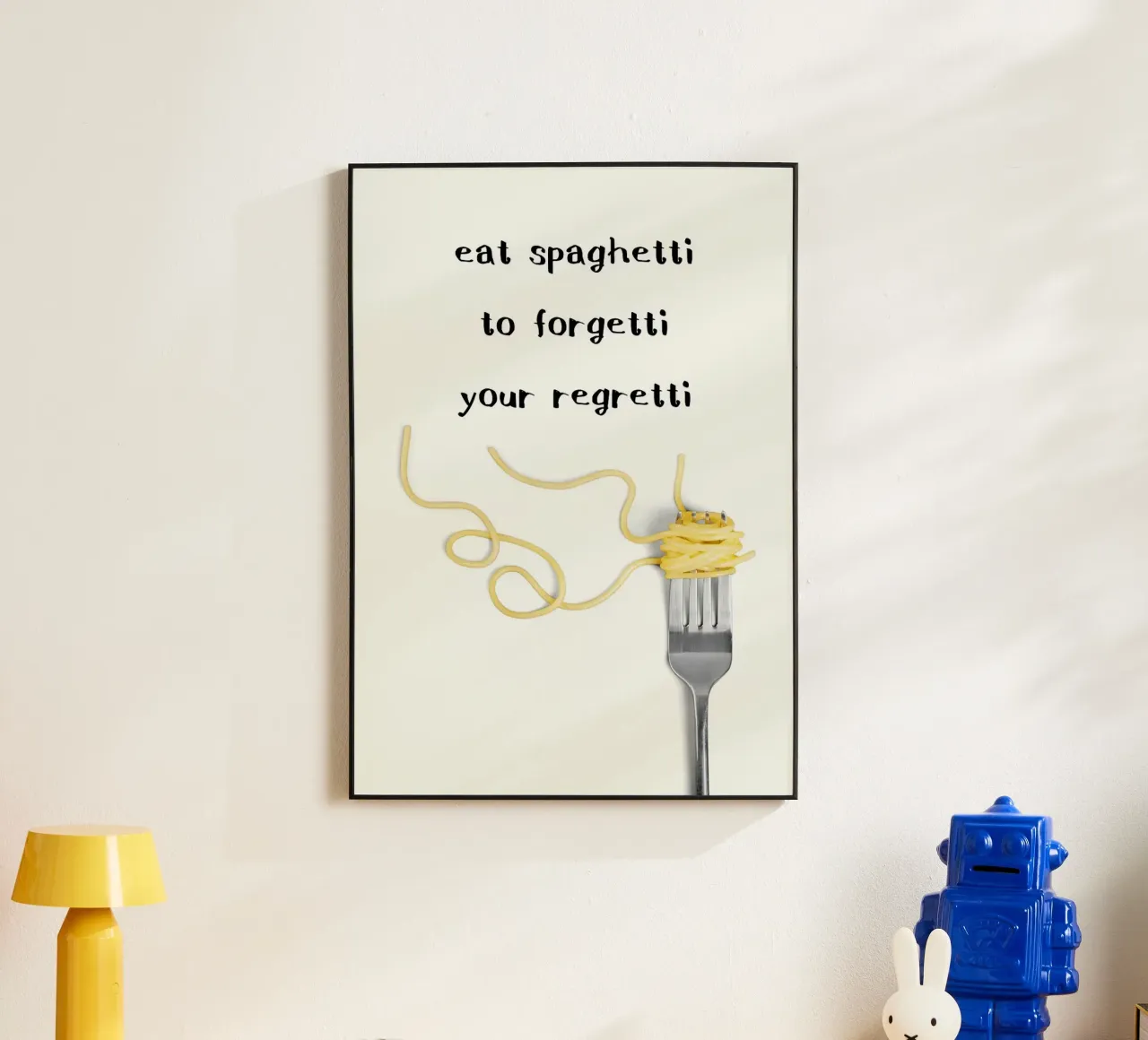 Eat Spaghetti to Forgetti Your Regretti pannello forex da kakaka