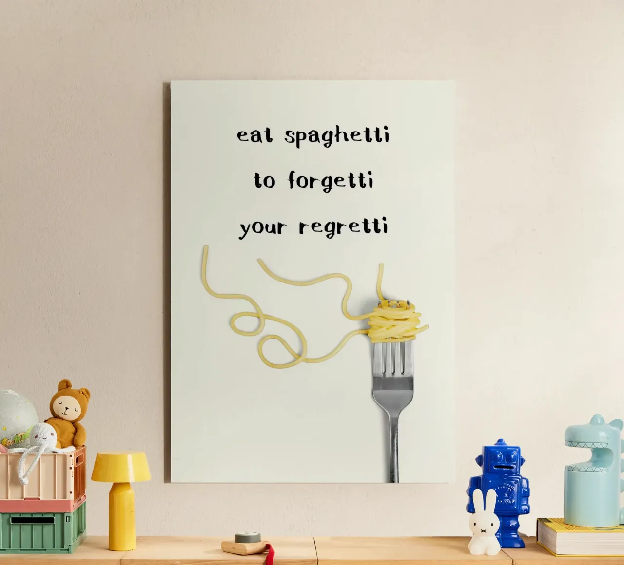 Eat Spaghetti to Forgetti Your Regretti pannello forex da kakaka