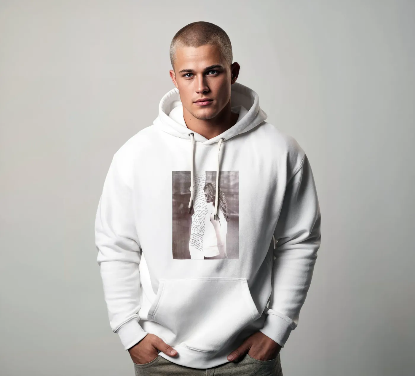 Scribble hoodie by dekonstruktiv