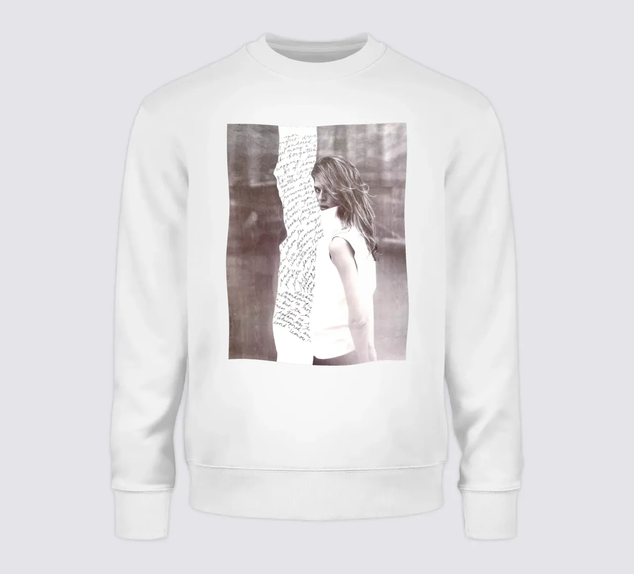 Scribble sweatshirt by dekonstruktiv