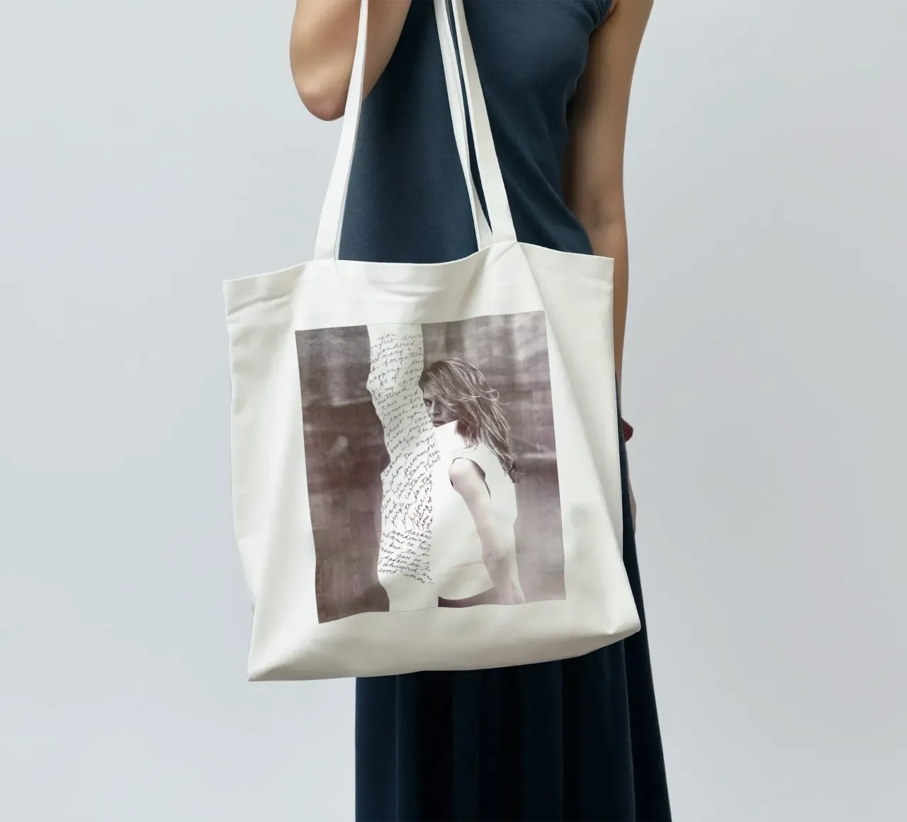 Scribble tote bag by dekonstruktiv