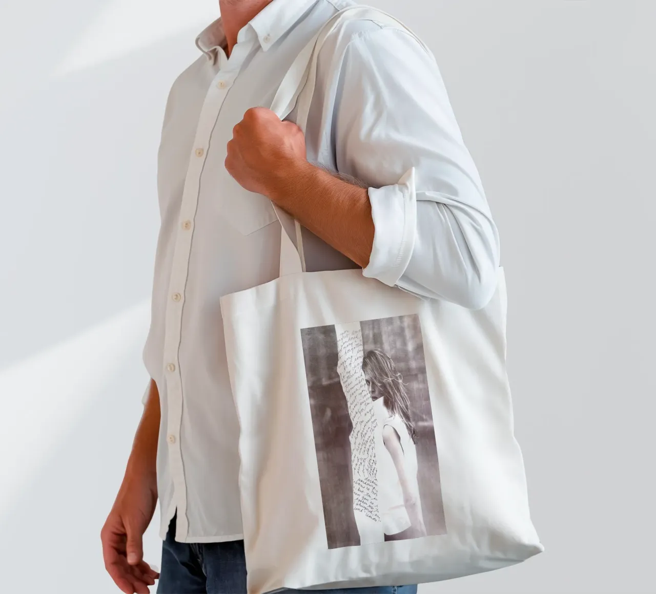 Scribble tote bag by dekonstruktiv
