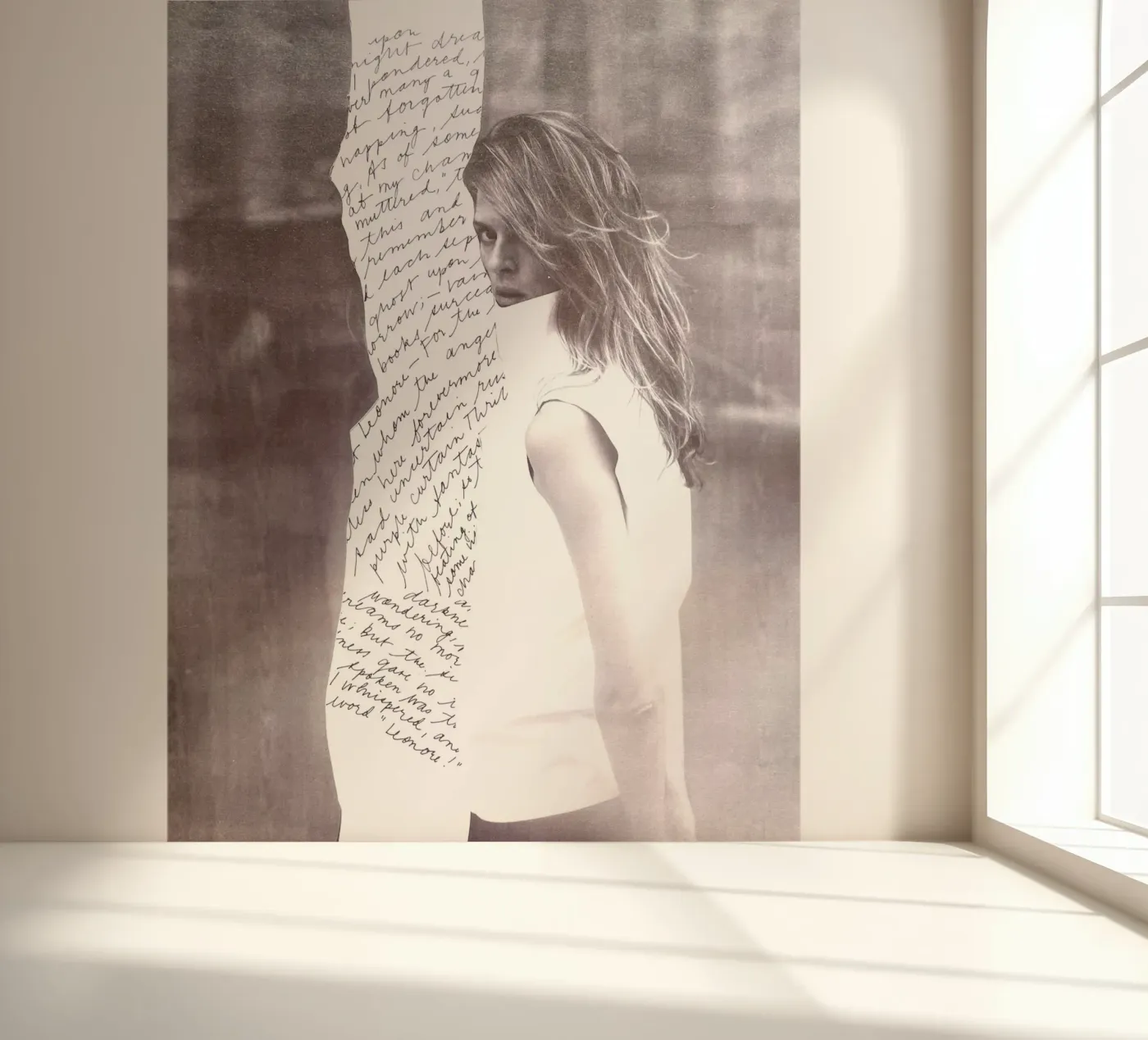 Gekritzel Fototapete von dekonstruktiv