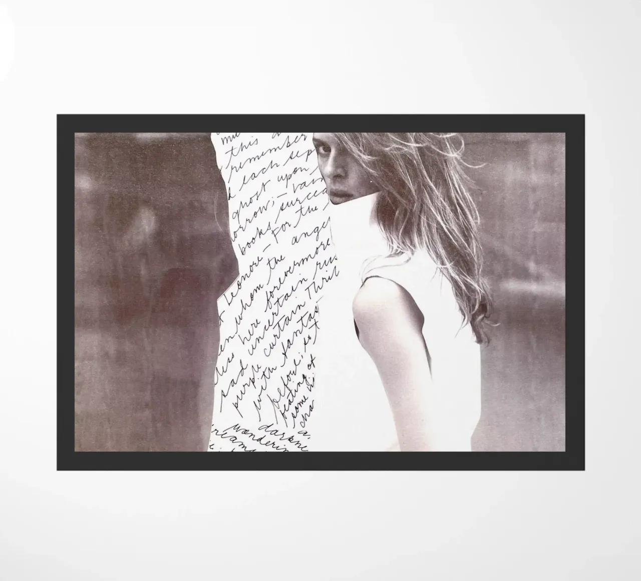 Scribble doormat by dekonstruktiv