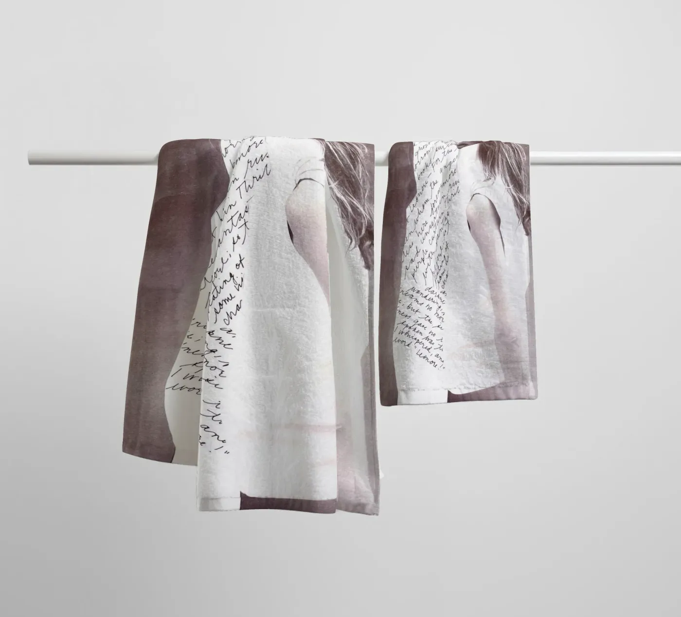 Scribble Handtuch von dekonstruktiv