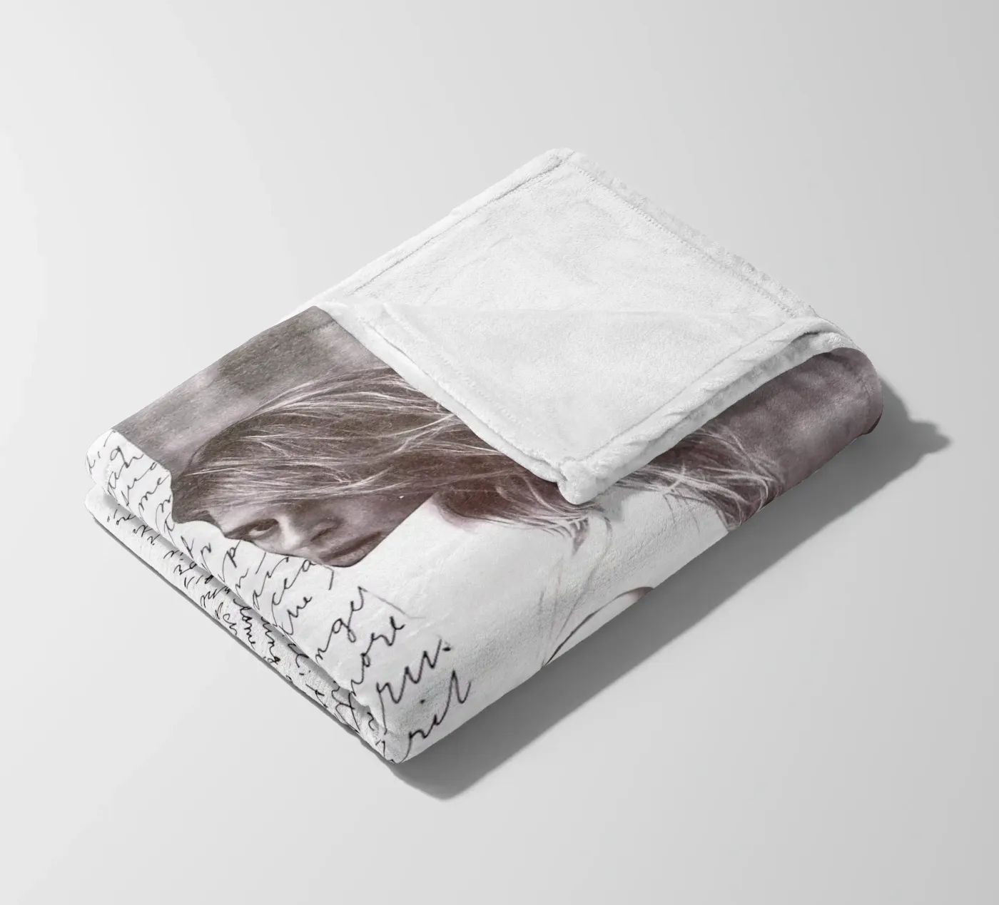 Gribouillis plaid polaire de dekonstruktiv