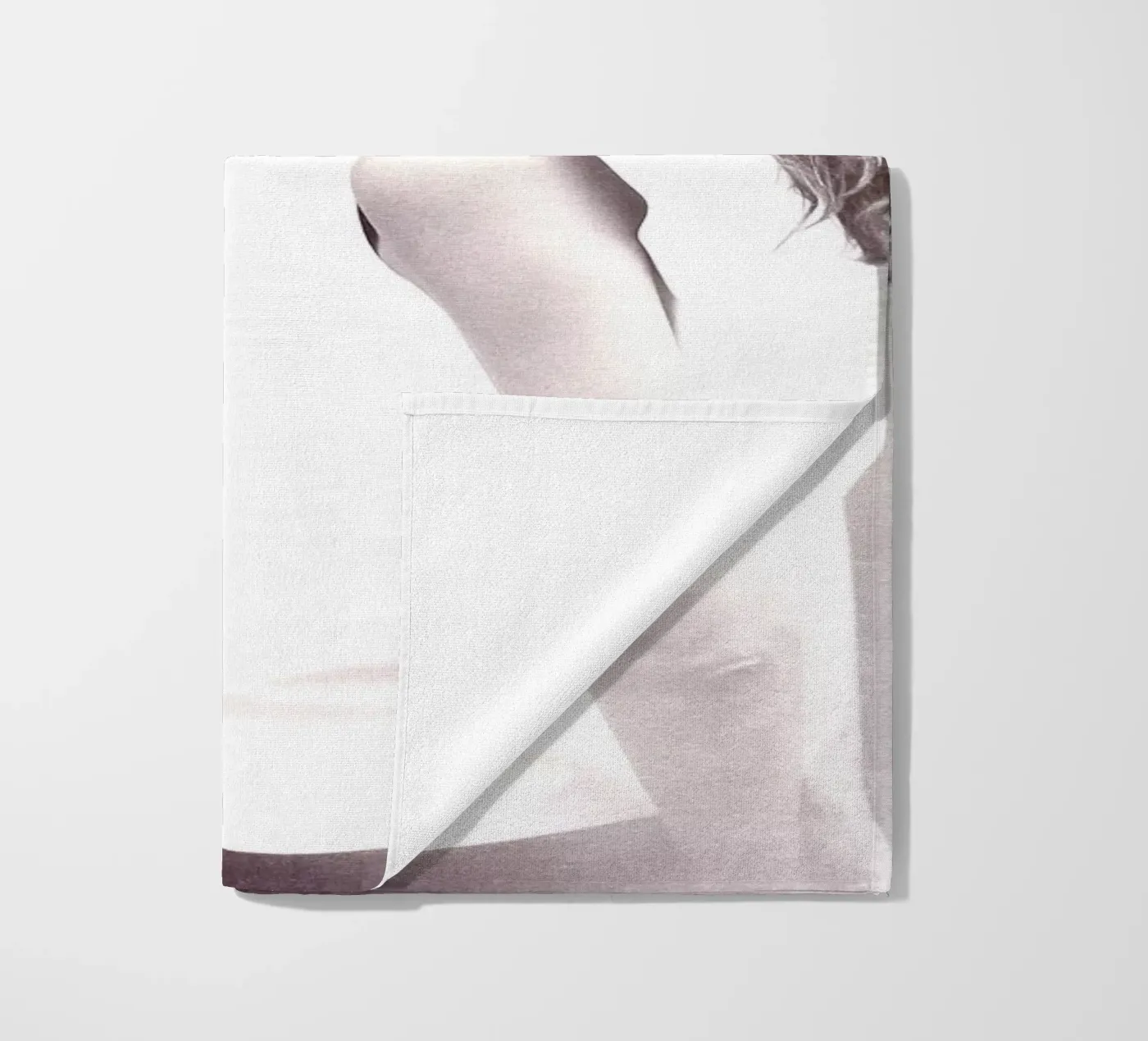 Gekritzel Strandtuch von dekonstruktiv