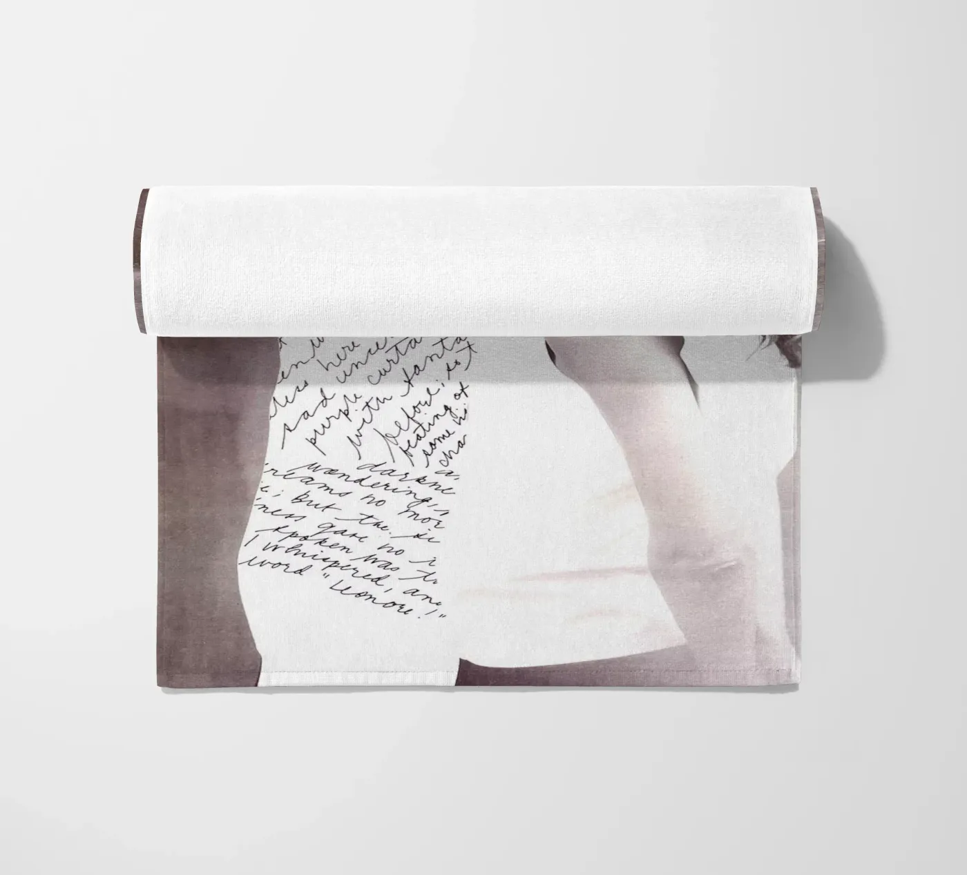 Scribble serviette de plage de dekonstruktiv