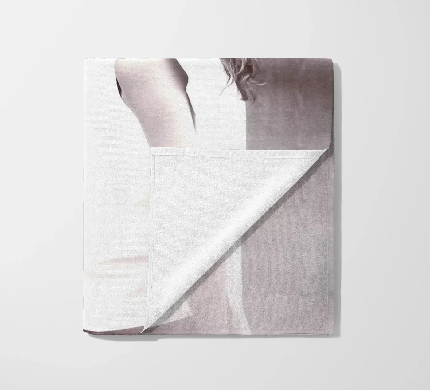 Gekritzel Strandtuch von dekonstruktiv