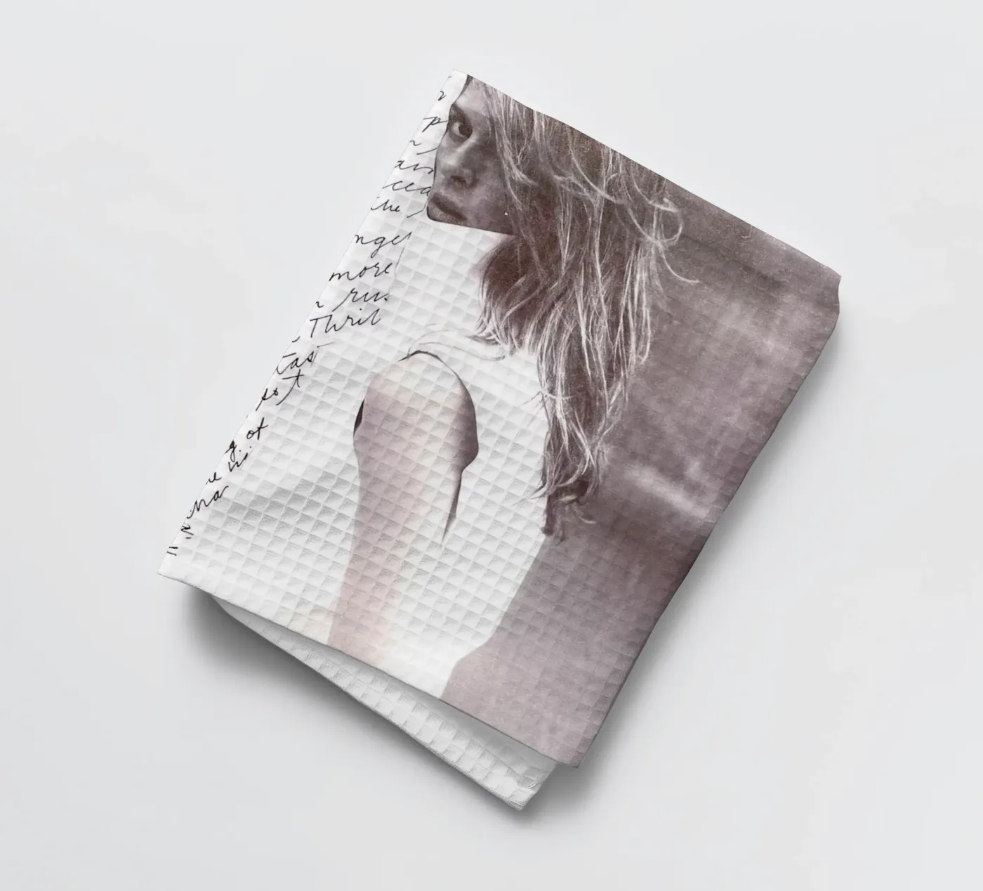 Scribble theedoek van dekonstruktiv