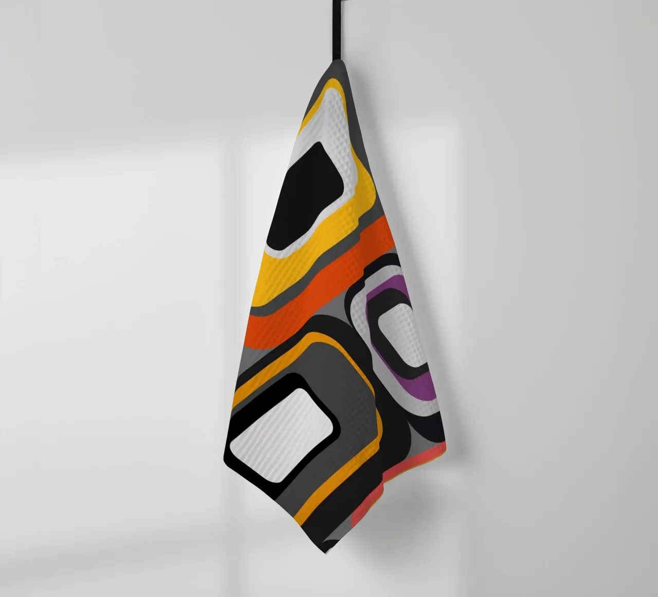 Abstract mid-century geometric pattern canovaccio da cucina da good-vibes