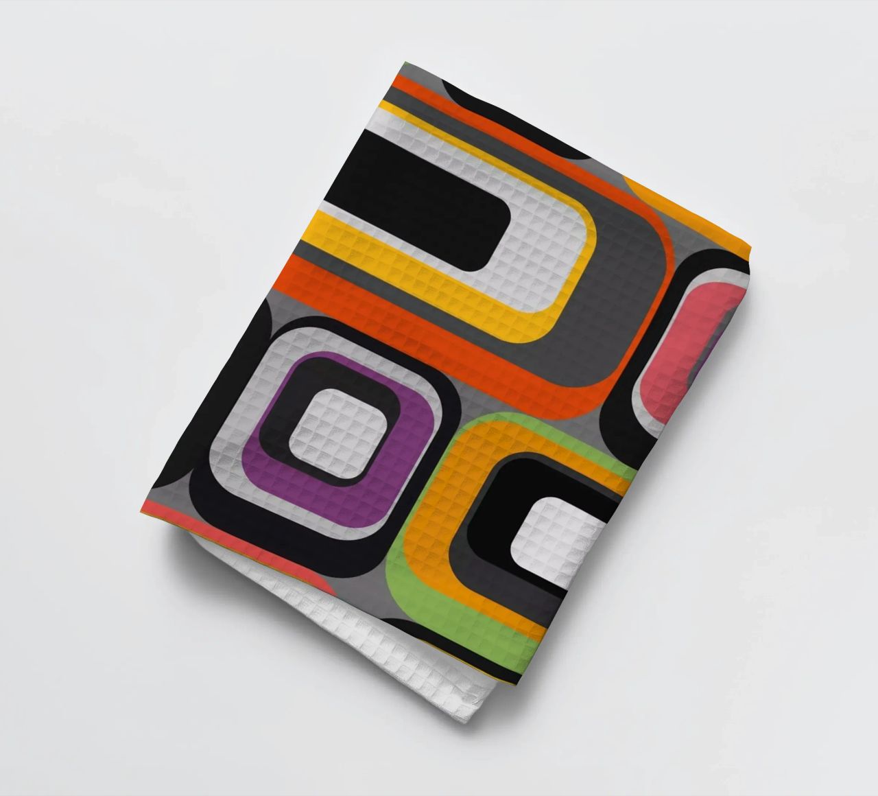 Abstract mid-century geometric pattern canovaccio da cucina da good-vibes